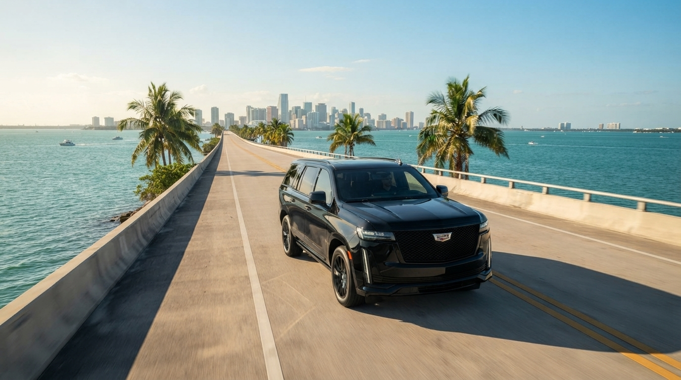 Key Biscayne car service,MIA to Key Biscayne,Key Biscayne airport transfer