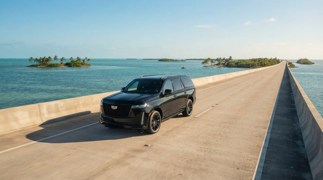Miami to Key West car service,private car Miami to Key West